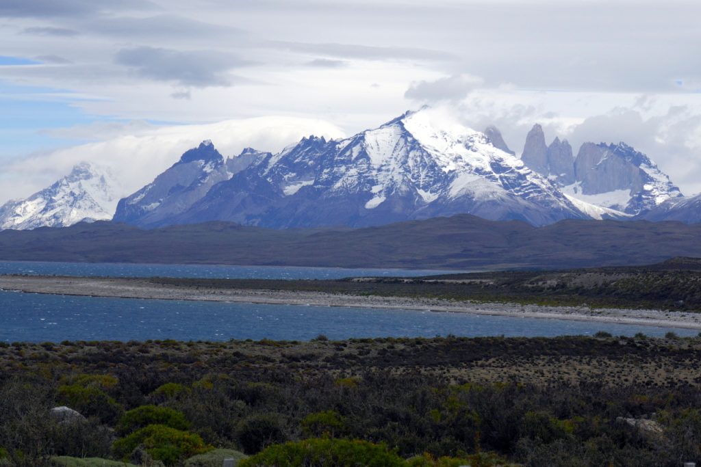 Uitzicht bij Lago Sarmiento