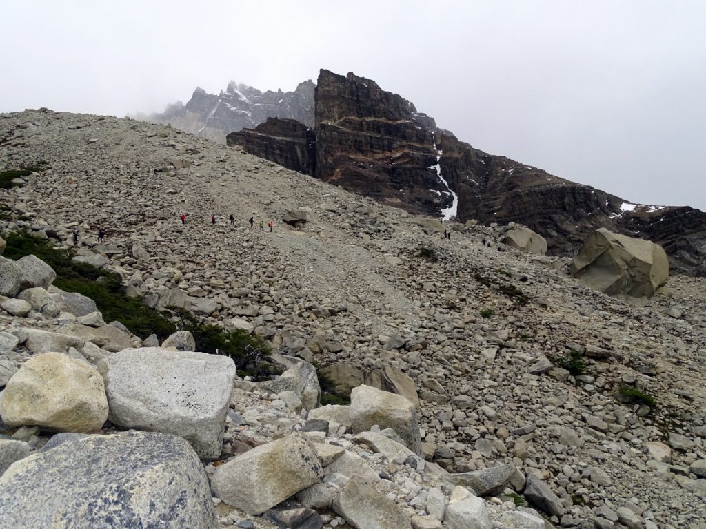 De laatste paar honderd meter