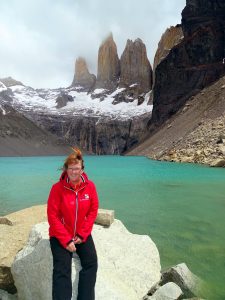 Jacqueline bij de Mirador de Las Torres