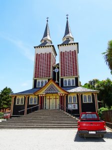 De kerk van Panguipulli