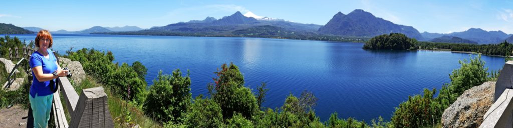 Uitzicht op het Lago Calafquén