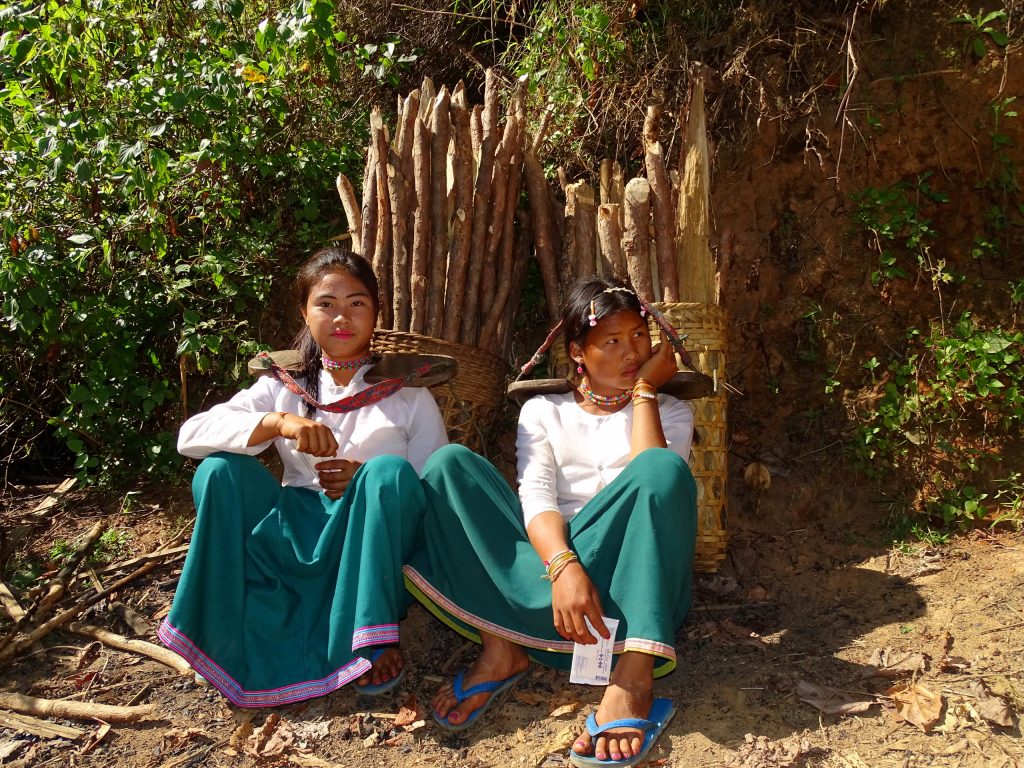 En dat iedere dag weer... met kapmessen alle zijtakken eraf...